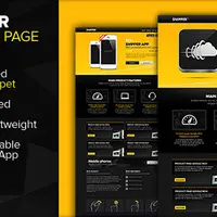 SNIPPER шаблон для посадочной страницы