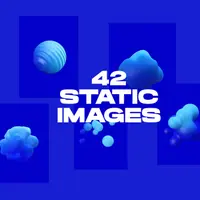 3D Animated abstract shapes