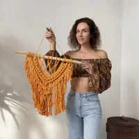 Мастер Макраме и создание сережек