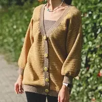 Кардиган крючком