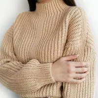 Свитер крючком "Сенди"