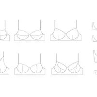 Параметрические лекала. Бюстгальтеры