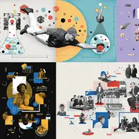 Цифровой коллаж для журналов