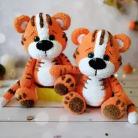 Вязаная игрушка Тигруля