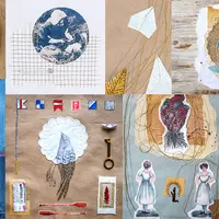 Вышивка по бумаге. Экспериментальные техники