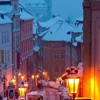 Зимняя Прага