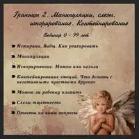 Границы 2. Манипуляции. Слезы. Игнорирование. Контейнирование. От 0 до 99 лет
