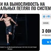 Тренировки на выносливость на функциональных петлях по системе физио