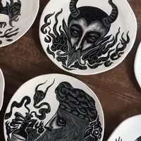 Иллюстрация на керамике: скретч-арт