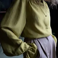 Блузка с рукавами волан Jodie F