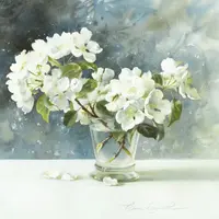 Рисуем букет чайных роз акварелью