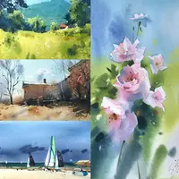 Акварелист: Первые шаги