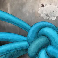 Иллюстрация в смешанной технике. Фантастические биномы