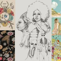 Коммерческая иллюстрация цветными карандашами