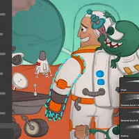 Цифровая иллюстрация с объемом и текстурой