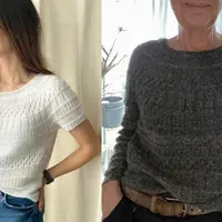 Текстурный топ спицами Sommerknus