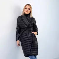 Пальто-халат из стёжки