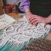 Макраме: сумка-авоська