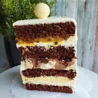 Бисквитные рецептурные карты. Хрустящая маракуйя