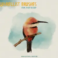 Акварельные кисти для Photoshop