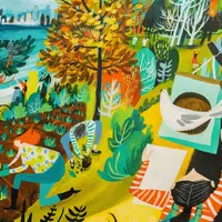 Рисуем природу акрилом. От скетчбука до холста