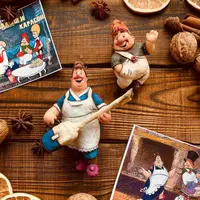 Ватные игрушки: Карлсон и персонажи