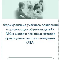 Адаптация программно-методического материала по обучению детей с РАС и другими нарушениями развития письму, чтению и работе с текстом