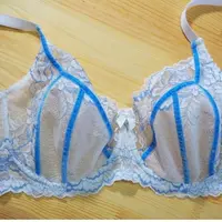 Лекала бюстгальтера Рита с мягкой кружевной чашкой из 4-х деталей. Размеры 31-36