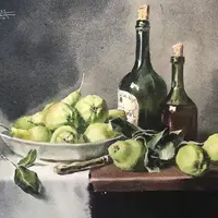 Зеленый натюрморт