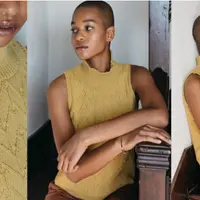 Безрукавка спицами Michelle