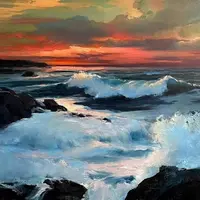 Морской закат