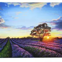 Лавандовый закат. Пастель