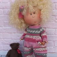 Джем-2: комбезик с кармашками кенгуру и повязкой на Мию