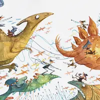 Выразительный дизайн персонажей с помощью акварели и перьевой ручки