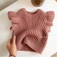 Жилет крючком "Птичка"