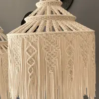 Абажур-макраме