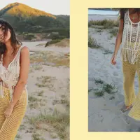 Вязаные крючком вещи с цветом и фактурой