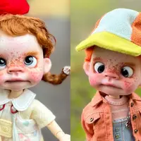 Шарнирная кукла Obitsu11