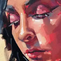 Портрет маслом. Свет и тень