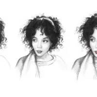 Как рисовать волосы карандашом