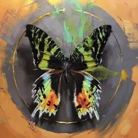 Бабочка + Птичка-невеличка