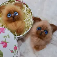 Брошь Котёнок