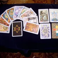 Таро Тота. Младшие Арканы. Седьмая и восьмая сефиры