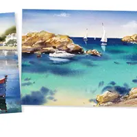 Акварельный видеокурс: Райский уголок