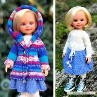МК спицами «Изольда» для кукол Паола Рейна