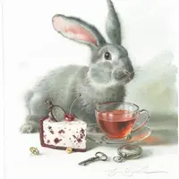 Безумное чаепитие с кроликом