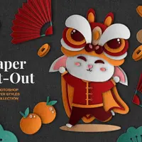 Эффект вырезания из бумаги. Paper Cutout Effect Photoshop