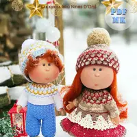 Прянички. Мастер-класс по вязанию одежды для кукол Mia Nines D'Onil