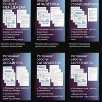 Полный пакет регламентов SMM-агентства