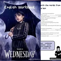 Воркбук по фильму «Wednesday». Первая серия